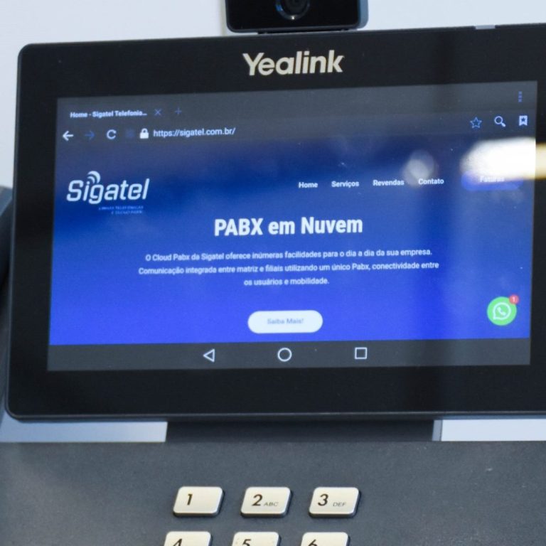 O mais modernos aparelhos de telefonia IP